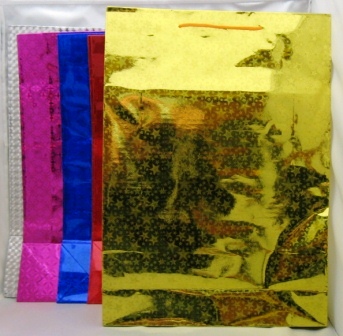 sac papier couleur uni flashy 33x45